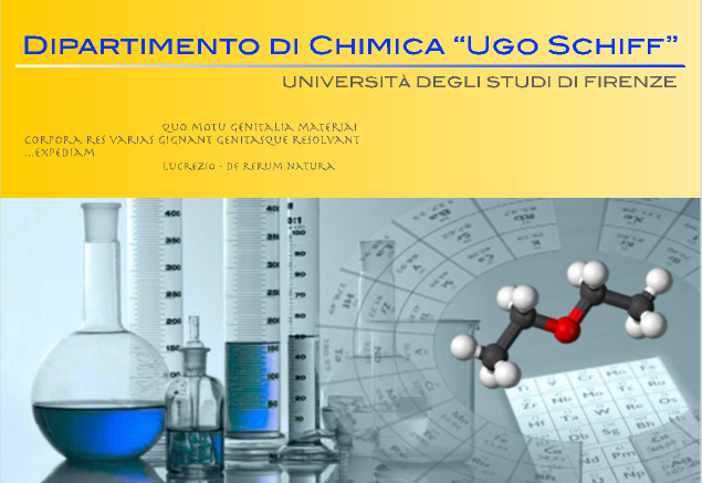 dipartimento di chimica ugo schiff unifi 2012